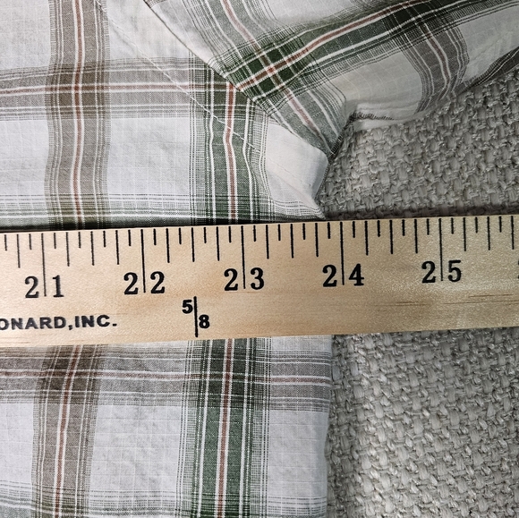 Mens Patagonia Plaid 100% Organic Cotton Button Up Shirt 2 Breast Pockets XL - Picture 9 of 12